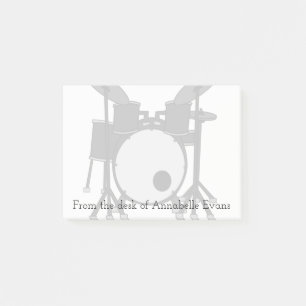 Drum Kit Post-it Notes