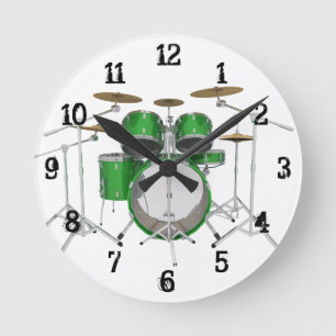 Drum Kit: Wall Clock