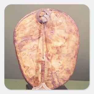 Drum, Lapland Square Sticker