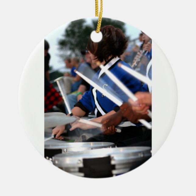 Drum Line Ornament (Front)