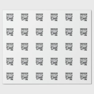 Drum Major Dad Vintage Music Shirt Design_1 Wrapping Paper