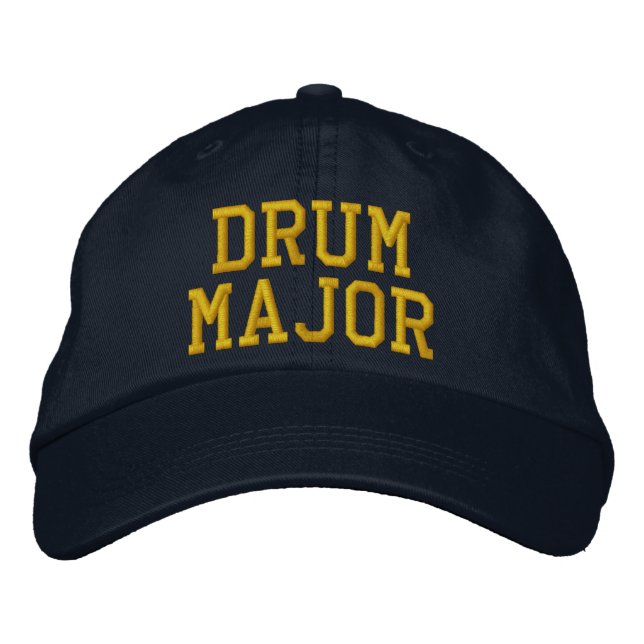 DRUM MAJOR EMBROIDERED HAT (Front)