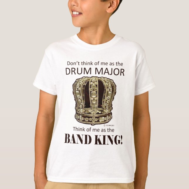 Drum Major King T-Shirt (Front)