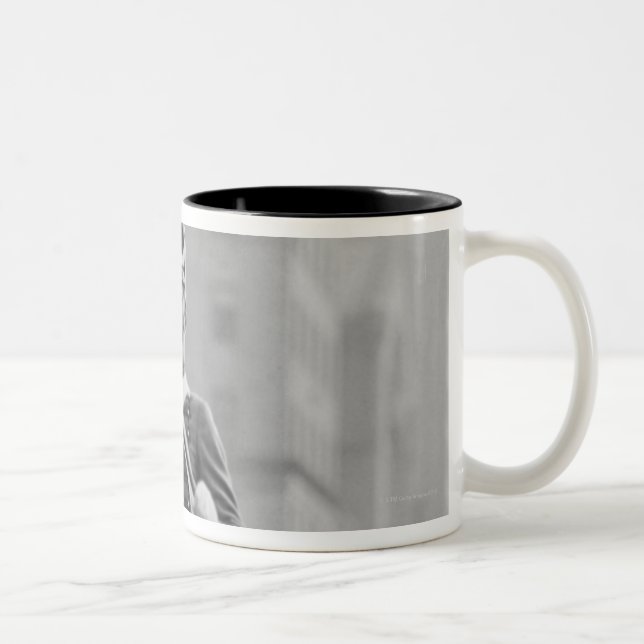 Drum Major Two-Tone Coffee Mug (Right)