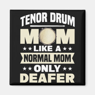 Drum Mum Marching Band Mothers Day Drummer Magnet