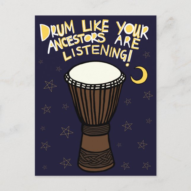Drum Postcard (Front)