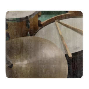 Drum Set Cutting Board