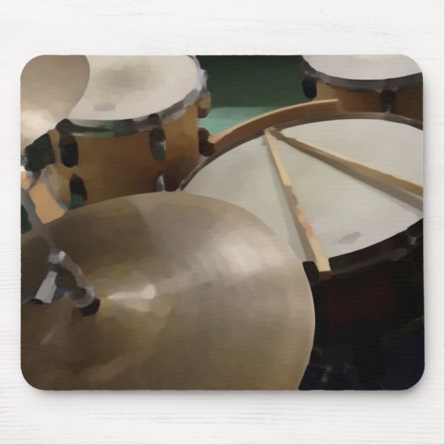 Drum Set Mouse Pad (Front)