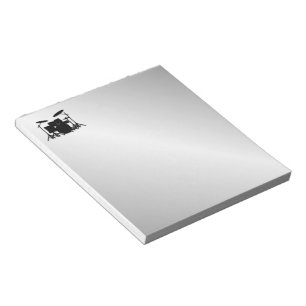 Drum Set Music Design Notepad