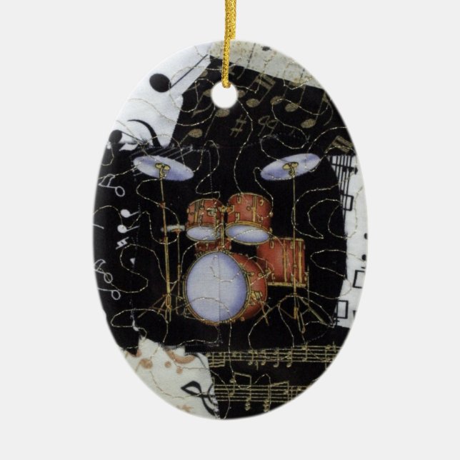 Drum Set Ornament (Front)