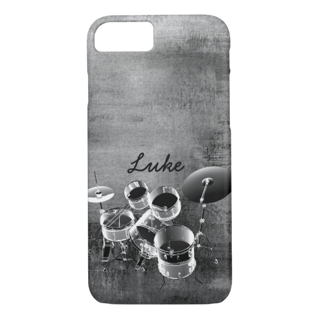 Drum Set / Personalised Gift for Drummers Case-Mate iPhone Case (Back)
