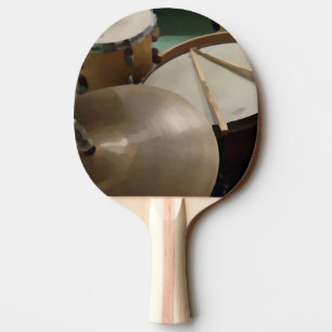 Drum Set Ping Pong Paddle