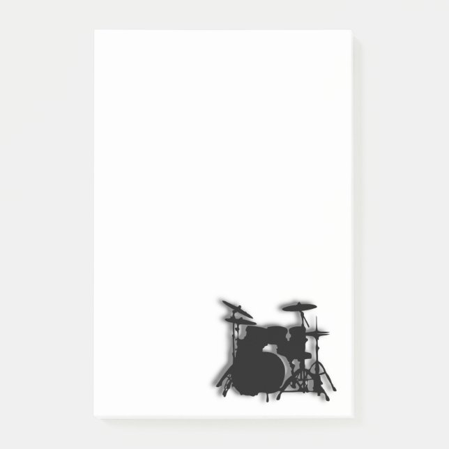 Drum Set Post-it Notes (Front)