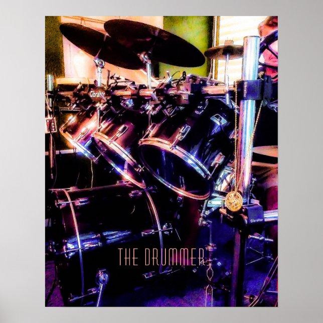 Drum Set Poster (Front)