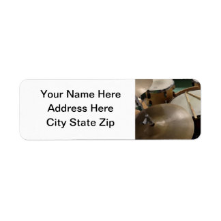 Drum Set Return Address Label