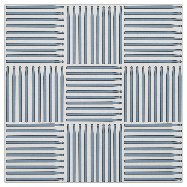 Drum Stick Crosshatch Fabric (Swatch)