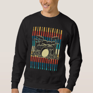 Drum Sticks Outfit For Drummer Boys And Girls Sweatshirt