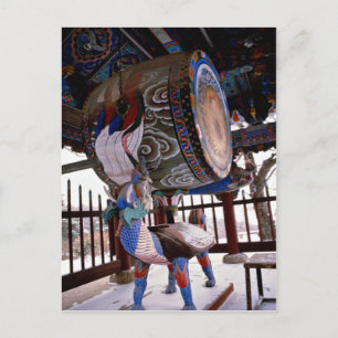 Drum (temple) postcard