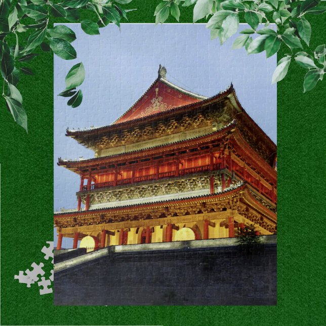 Drum Tower of Xi'An Jigsaw Puzzle (Creator Uploaded)