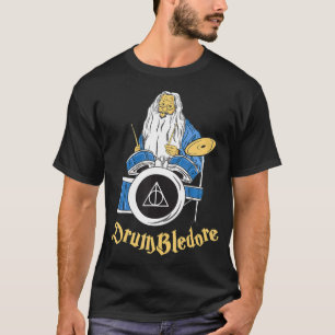 Drumbledor drummer magician drums funny movie say T-Shirt