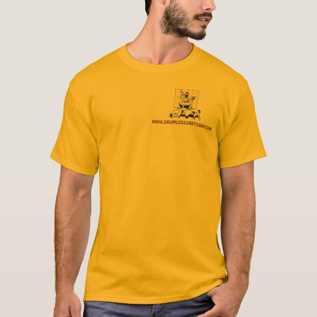 drumlessonstoday T-Shirt (Front)