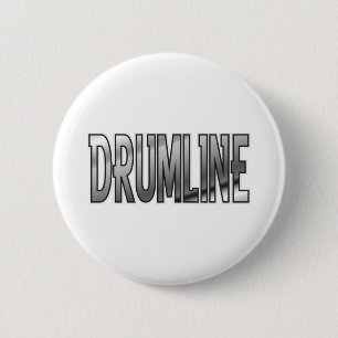 Drumline Chrome 6 Cm Round Badge