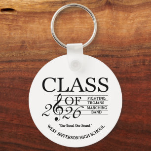 DRUMLINE Class of 2026 Marching Band Keychain