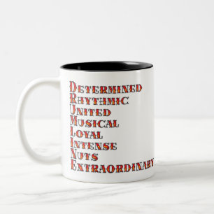 Drumline Definition Two-Tone Coffee Mug