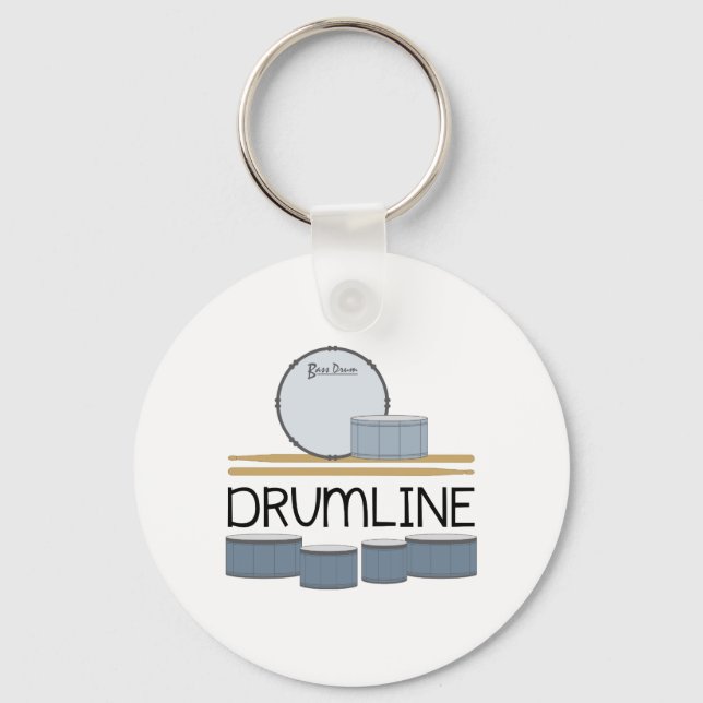 Drumline Key Ring (Front)