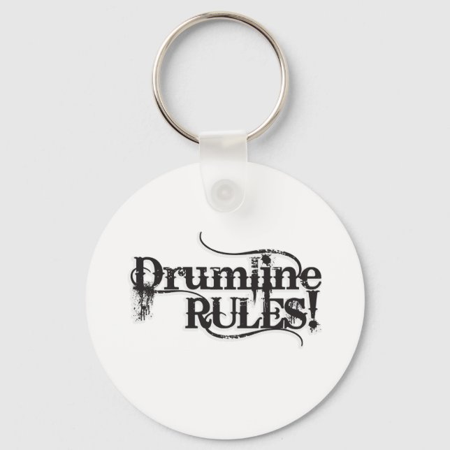 Drumline RULES Key Ring (Front)