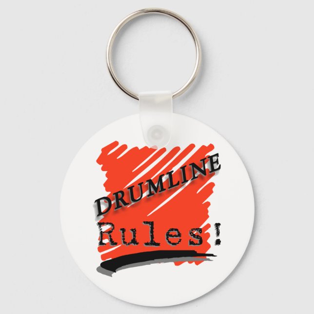 Drumline rules key ring (Front)