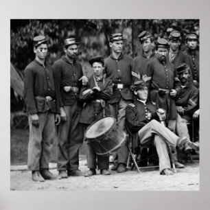 Drummer, 93rd New York Infantry Company C Poster