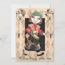Drummer Boy Christmas Card