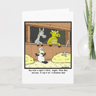 Drummer Boy Holiday Card