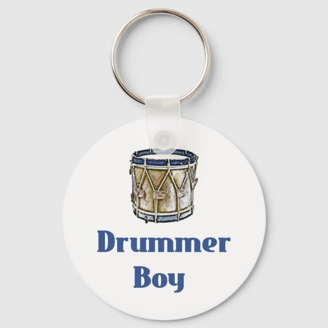Drummer Boy Key Ring (Front)