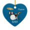 Drummer Boys Personalized Christmas Photo Ornament
