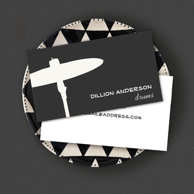 Drummer Business Card (Creator Uploaded)