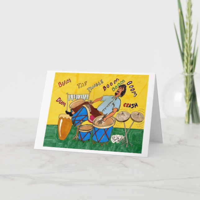 Drummer Card (Front)