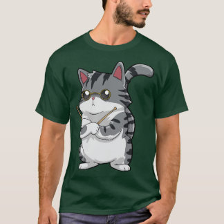 Drummer Cat Drumming T-Shirt