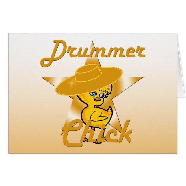 Drummer Chick #10 (Front Horizontal)