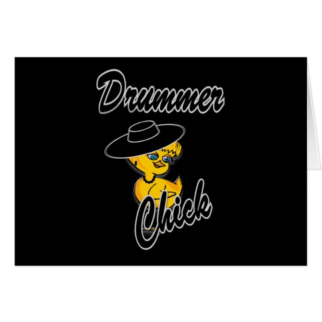 Drummer Chick #4 (Front Horizontal)