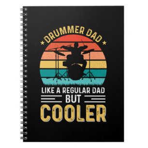 Drummer Dad Notebook