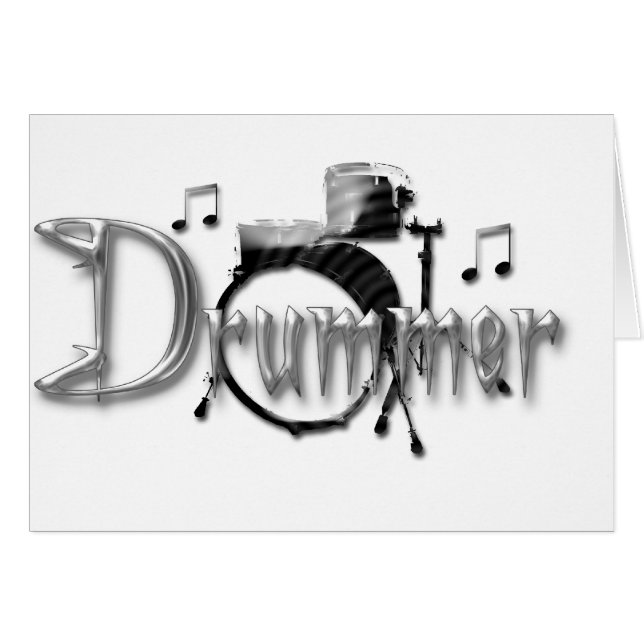 Drummer Drums (Front Horizontal)