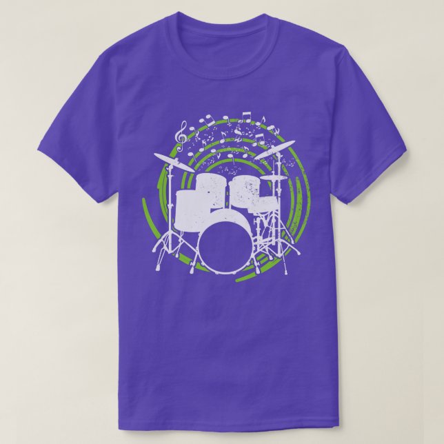 Drummer Drums Drumsticks Musician Outfit 29 T-Shirt (Design Front)