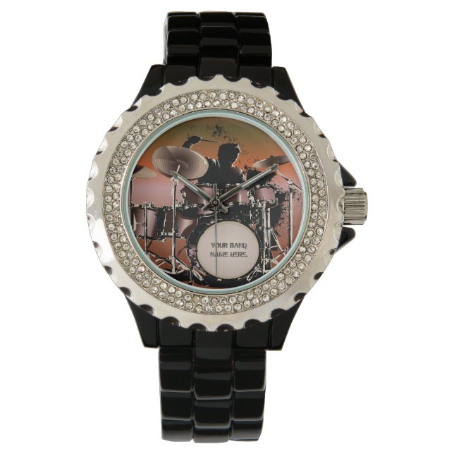 Drummer Drums Set Watch (Front)