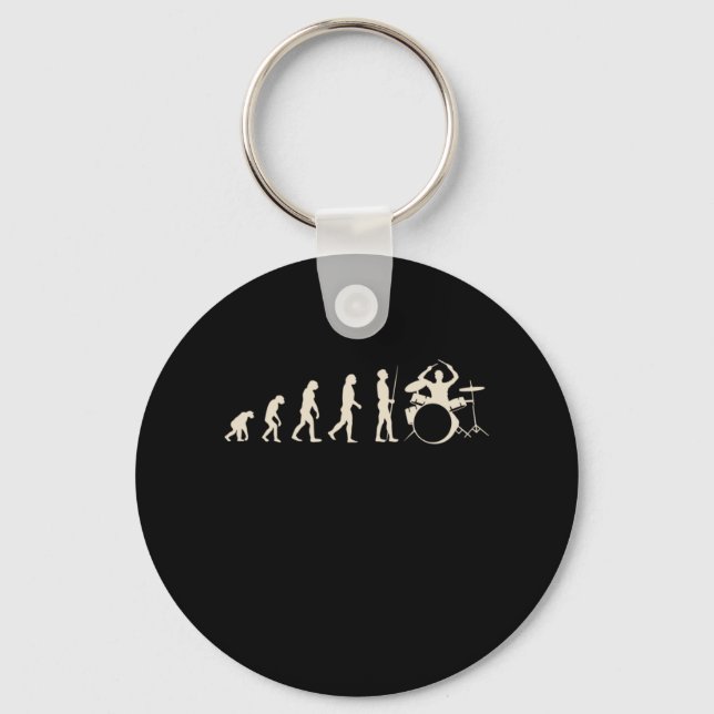 Drummer Evolution Key Ring (Front)