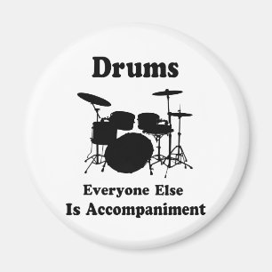 Drummer Gift Magnet
