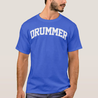 Drummer Job Varsity Arch boy T-Shirt