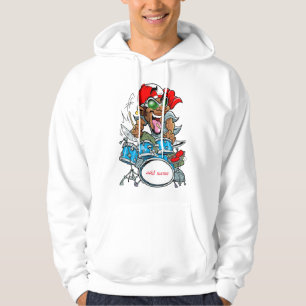 Drummer Men's Basic Hooded Sweatshirt