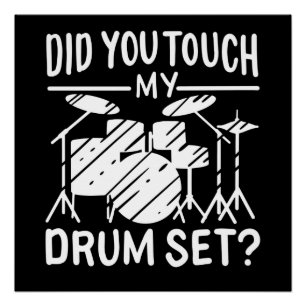 Drummer - My Drum Set Poster